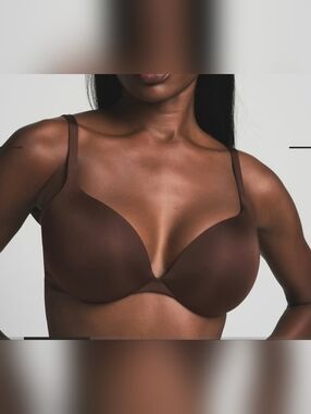 SKIMS Tear Push-Up Everyday Bra- in Cocoa